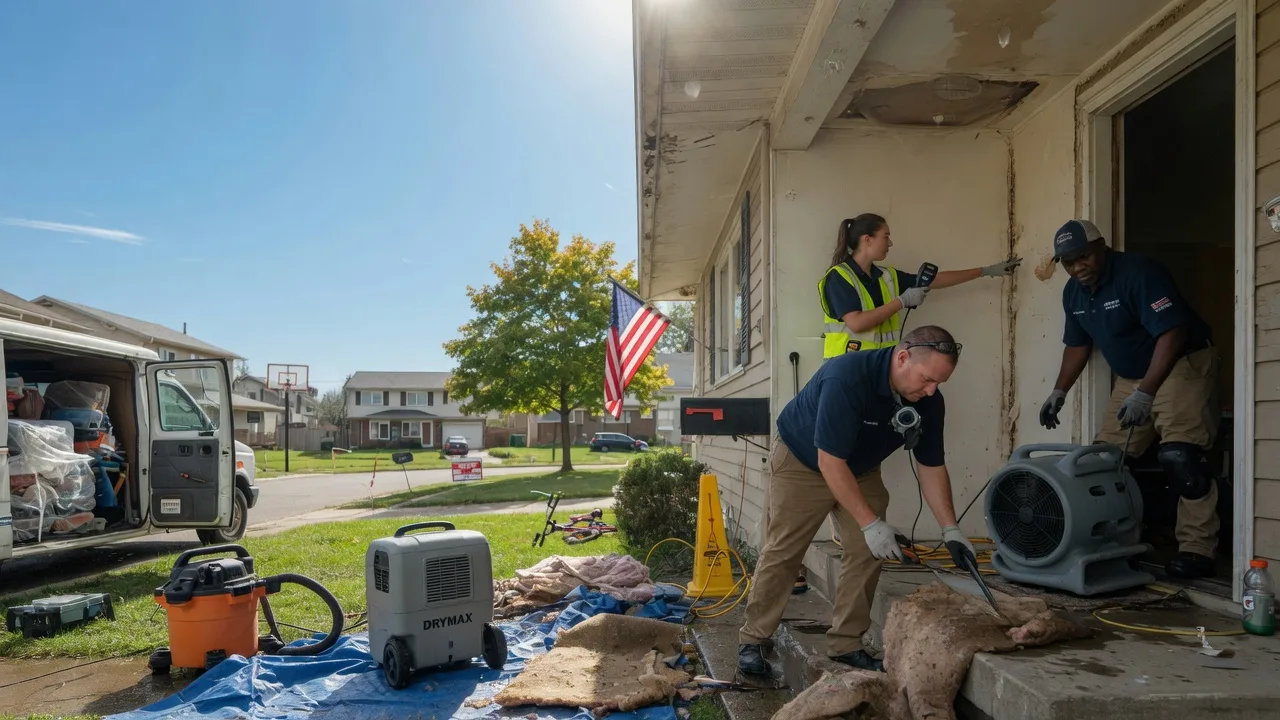 Water Damage Restoration in Buckhannon, WV near me